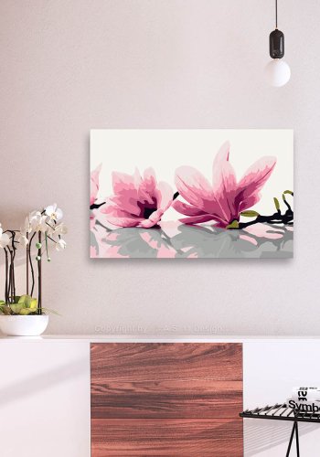 ARTGEIST DIY lrred maleri - Magnolia, Blomst