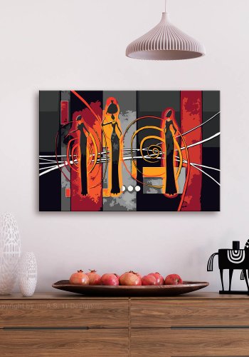 ARTGEIST DIY lrred maleri - African Women