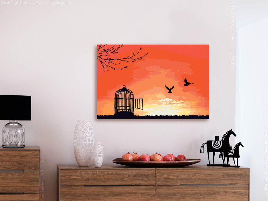 ARTGEIST DIY lrred maleri - Open Cage