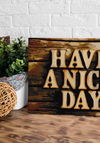 ARTGEIST DIY lrred maleri - Have a Nice Day