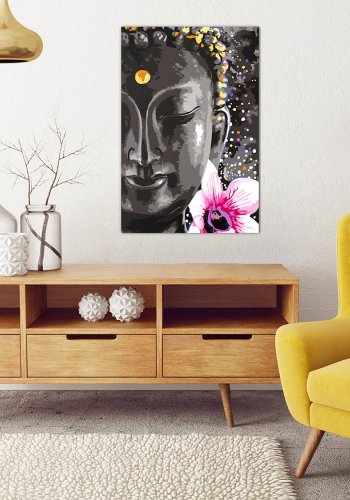 ARTGEIST DIY lrred maleri - Buddha and Flower