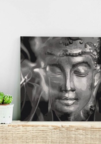 ARTGEIST DIY lrred maleri - Buddha in Black and White
