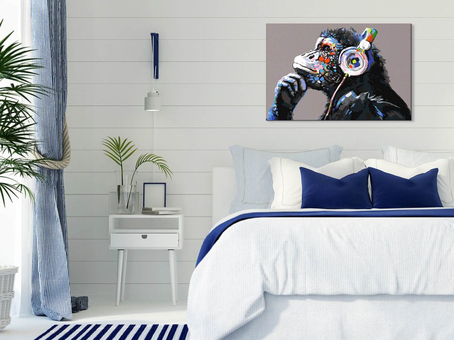 ARTGEIST DIY lrred maleri - Musical Monkey