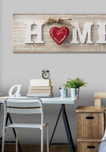 Artgeist billede - Home: Red, p lrred