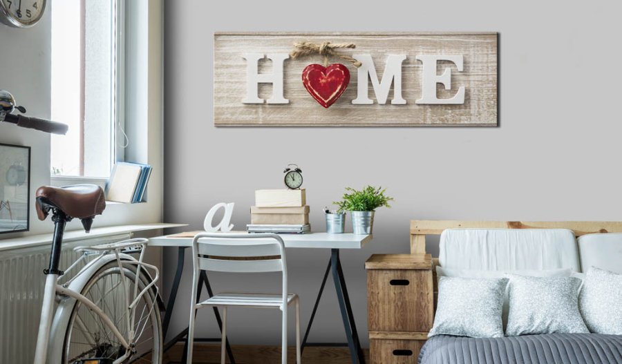 Artgeist billede - Home: Red, p lrred