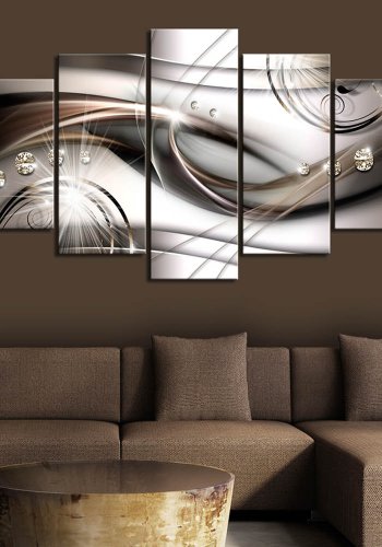 Artgeist billede - Brown Glitter, p lrred