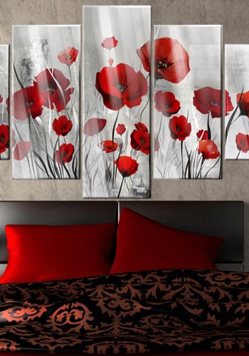 Artgeist billede - Scarlet Cloud, p plexiglas