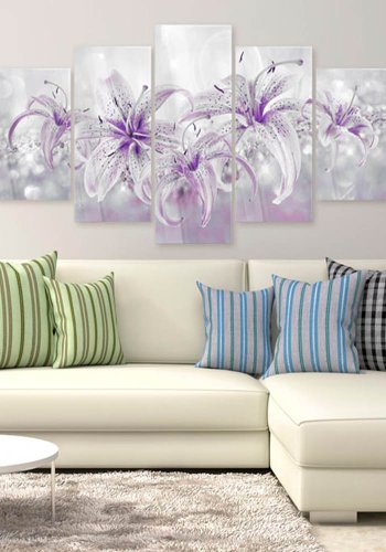 Artgeist billede - Purple Graces, p plexiglas, to strrelser