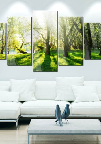 Artgeist billede - Green Glade, p plexiglas, to strrelser