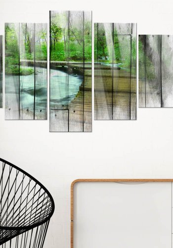 Artgeist billede - Forest of Secrets, p plexiglas, to strrelser