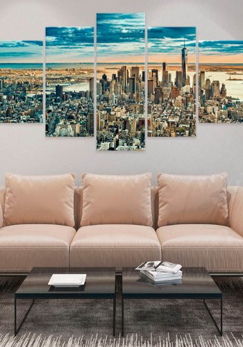 ARTGEIST Billede af New York - NY: Dream City, P lrred (flere strrelser)