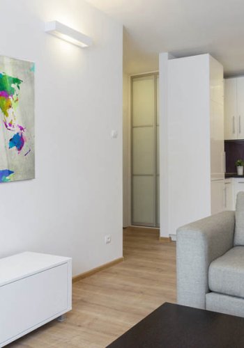 Artgeist An Explosion of Colours - Verdenskort trykt p plexiglas, 3-delt - Flere strrelser