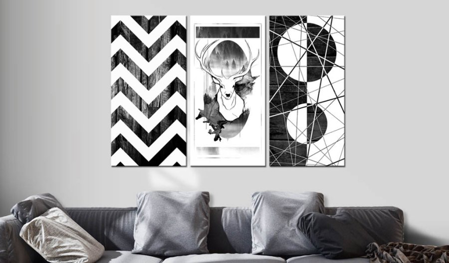 Artgeist billede - Black Forest, p lrred