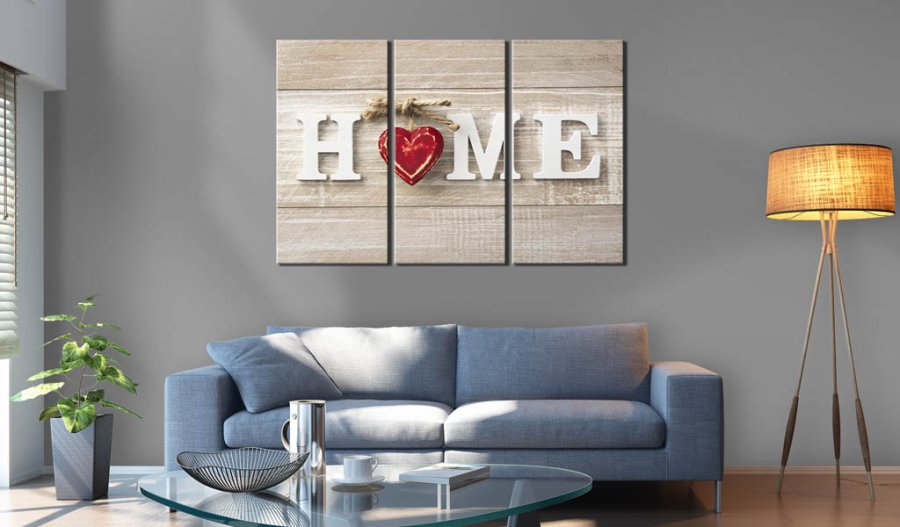 Artgeist billede - The Heart of the Home, p lrred