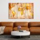 Artgeist verdenskort - Antique Journeys plexiglas billede, 3-delt - flere strrelser