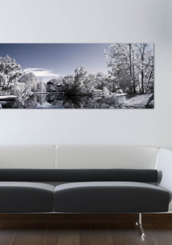 Artgeist billede - Wintry Lake, p lrred