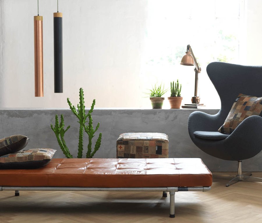 FUHRHOME Mumbai loftslampe - sort genbrugs rr (10) - Unika