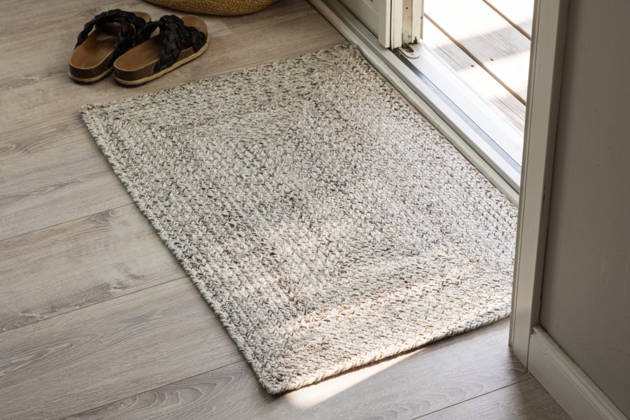 VENTURE DESIGN Petra drmtte, rektangulr - beige/brun PET (60x90)