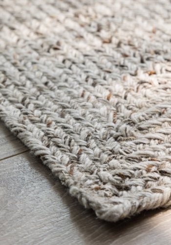 VENTURE DESIGN Petra drmtte, rektangulr - beige/brun PET (60x90)