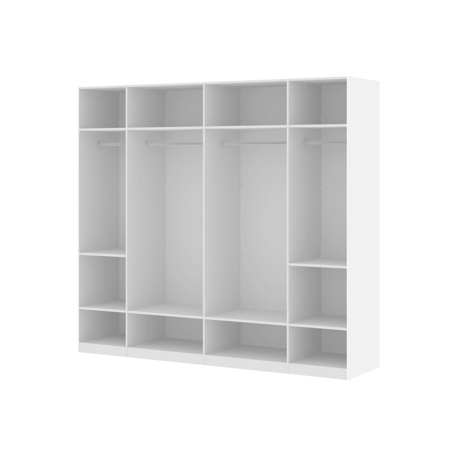 TVILUM Save hylder - hvidt tr, 2 stk, 75 cm