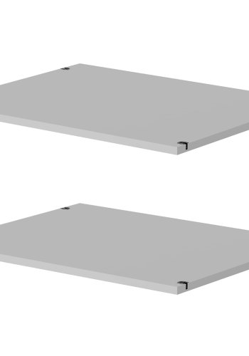 TVILUM Save hylder - hvidt tr, 2 stk, 75 cm