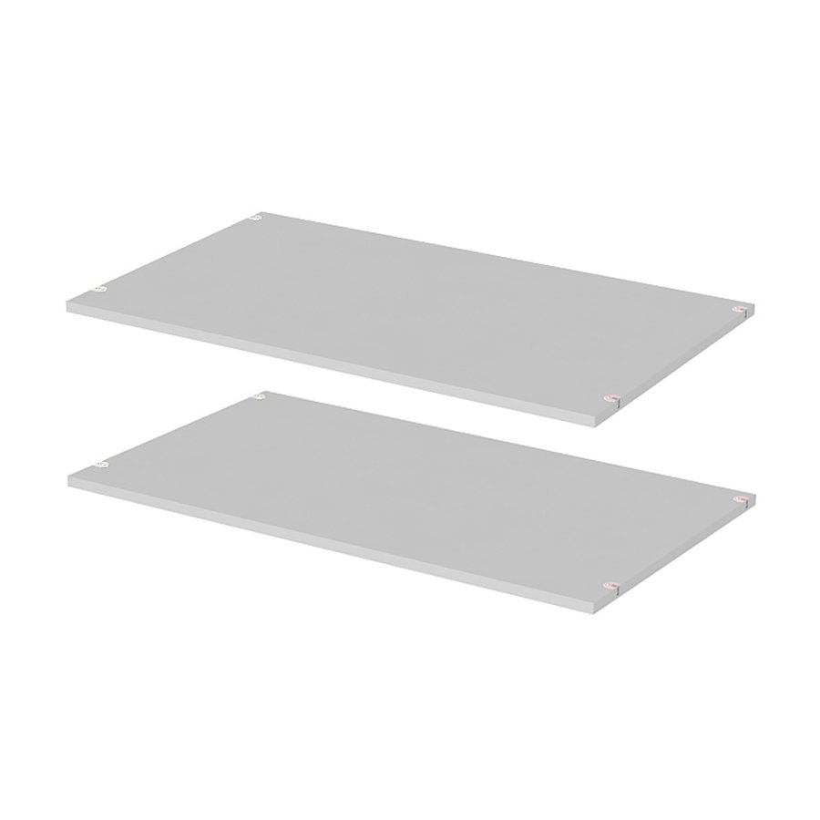 TVILUM Save hylder - hvidt tr, 2 stk, 100 cm