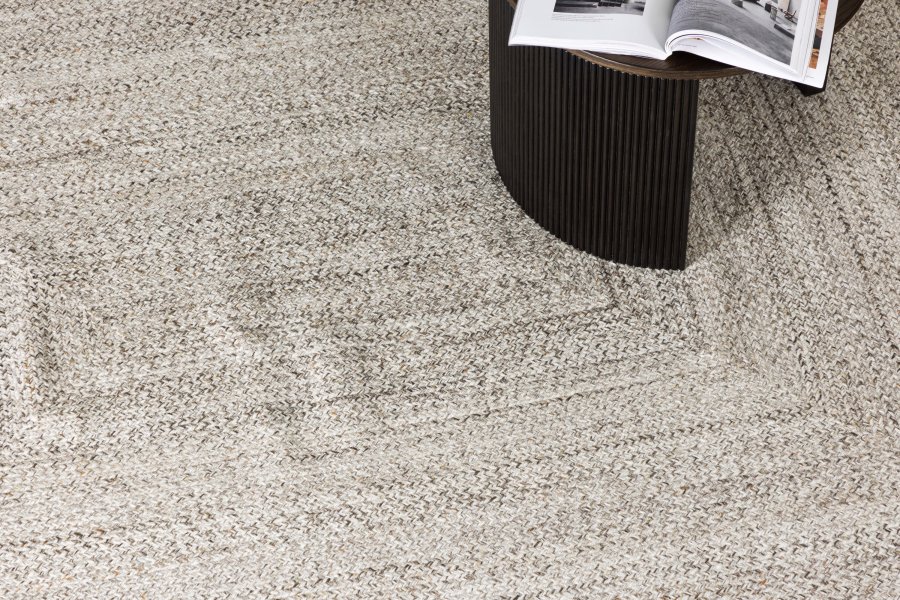 VENTURE DESIGN Petra gulvtppe, rektangulr - beige/brun PET (290x200)