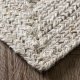 VENTURE DESIGN Petra gulvtppe, rektangulr - beige/brun PET (290x200)