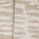 VENTURE DESIGN Milos gulvtppe, rund - hvid/beige mikropolyester (200)