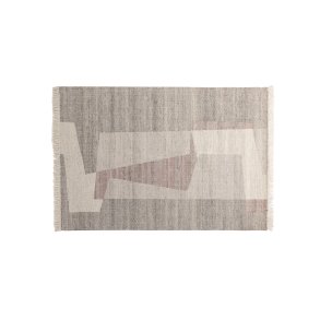 VENTURE DESIGN Rio gulvtppe, rektangulr - beige uld og polyester (290x200)
