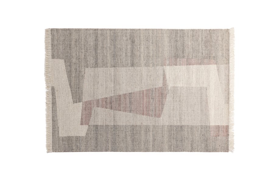 VENTURE DESIGN Rio gulvtppe, rektangulr - beige uld og polyester (290x200)