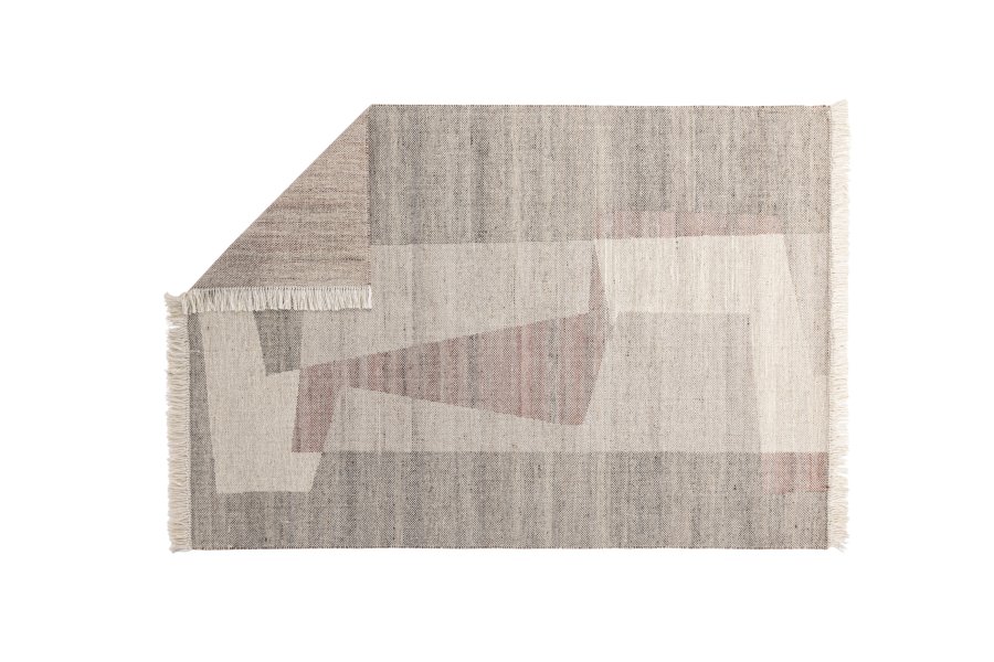 VENTURE DESIGN Rio gulvtppe, rektangulr - beige uld og polyester (290x200)