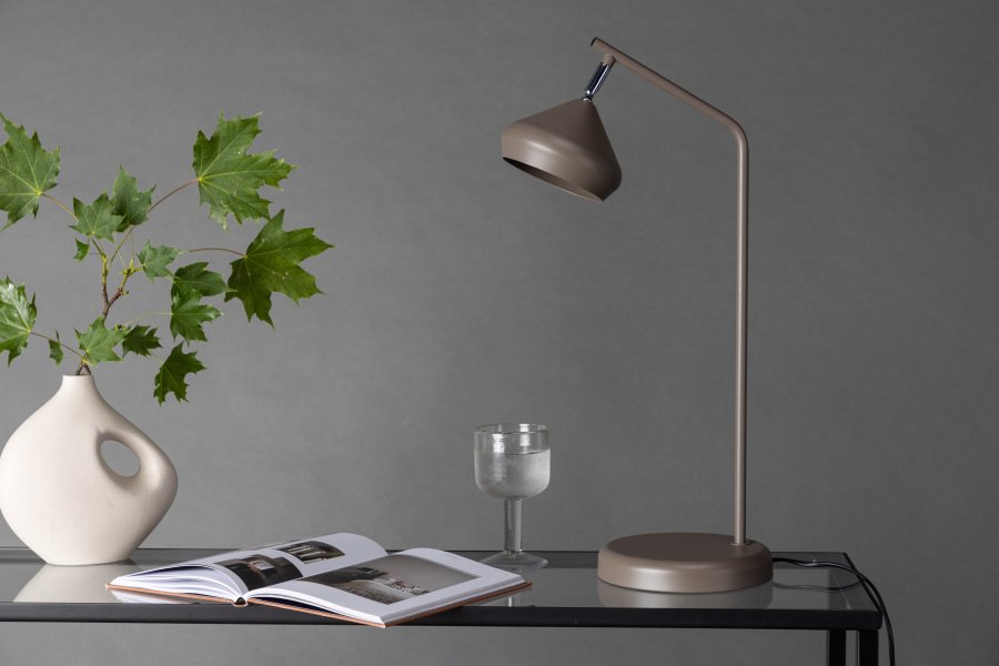 VENTURE DESIGN Isaberg bordlampe - mocca stl