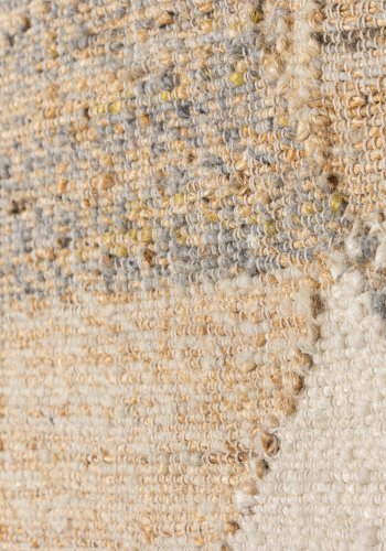 VENTURE DESIGN Patricia vgtppe, rektangulr - beige jute og bomuld (70x100)