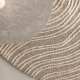 VENTURE DESIGN Melle Tppe Melle Micropolyester - 200*200- -Rund-Ivory Beige