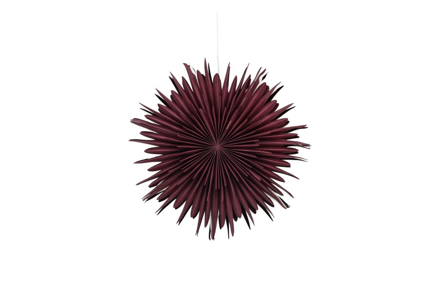 VENTURE DESIGN Sälen loftlampe - mrkerd papir (60cm)