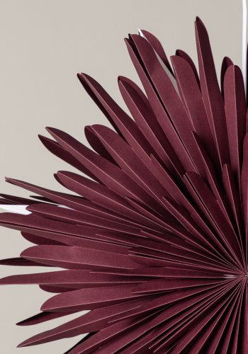 VENTURE DESIGN Sälen loftlampe - mrkerd papir (60cm)