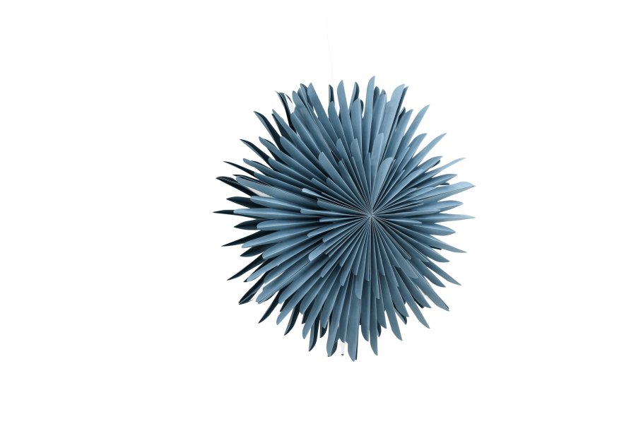 VENTURE DESIGN Sälen loftlampe - gr/bl papir (60cm)