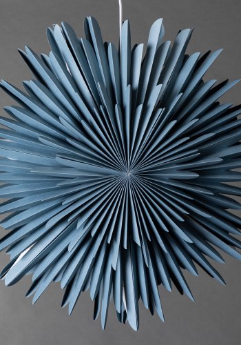 VENTURE DESIGN Sälen loftlampe - gr/bl papir (60cm)