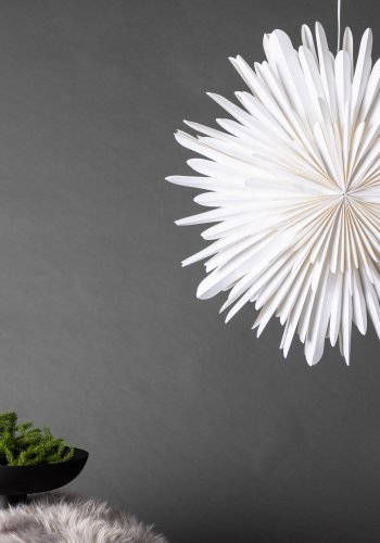 VENTURE DESIGN Sälen loftlampe - hvid papir (80cm)