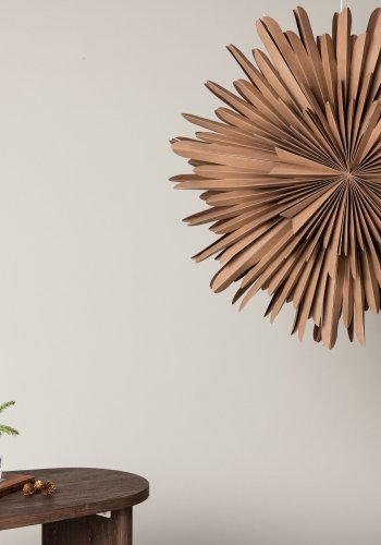 VENTURE DESIGN Sälen loftlampe - brun papir (80cm)
