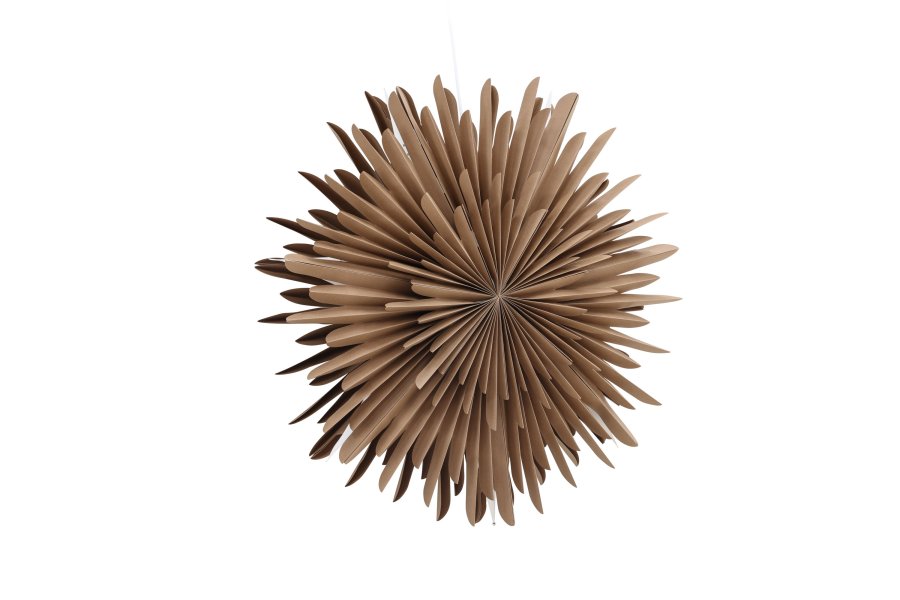 VENTURE DESIGN Sälen loftlampe - brun papir (80cm)