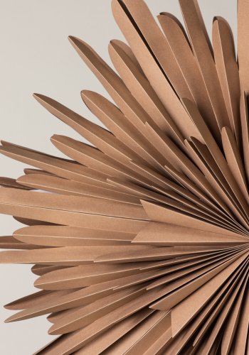 VENTURE DESIGN Sälen loftlampe - brun papir (80cm)