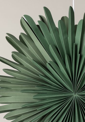 VENTURE DESIGN Sälen loftlampe - grn papir (80cm)