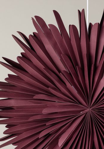 VENTURE DESIGN Sälen loftlampe - mrkerd papir (80cm)