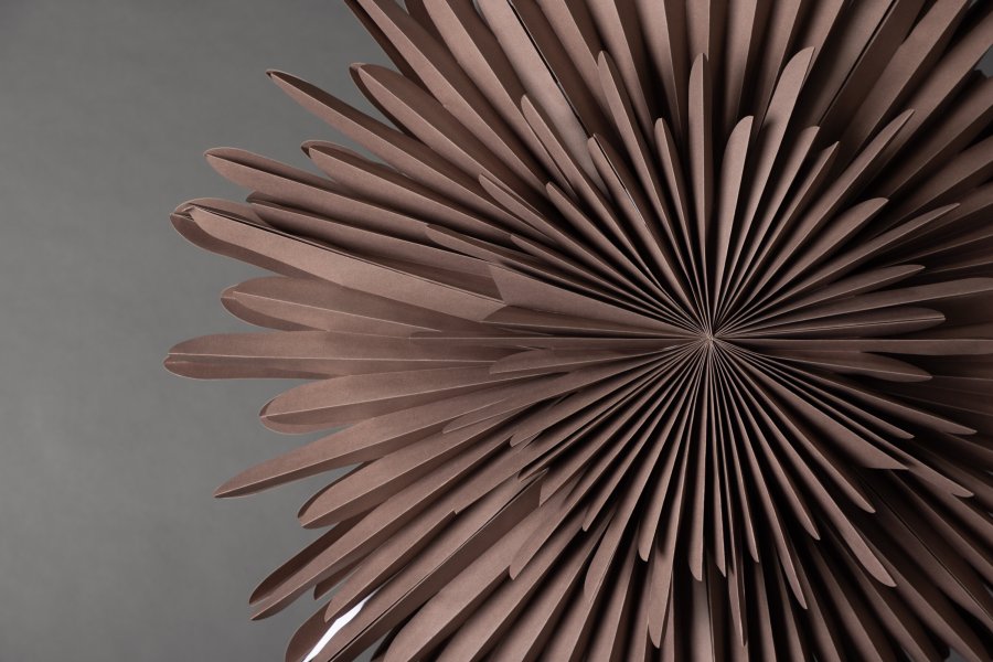 VENTURE DESIGN Sälen loftlampe - greige papir (80cm)