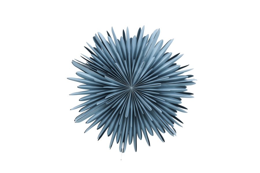 VENTURE DESIGN Sälen loftlampe - gr/bl papir (80cm)