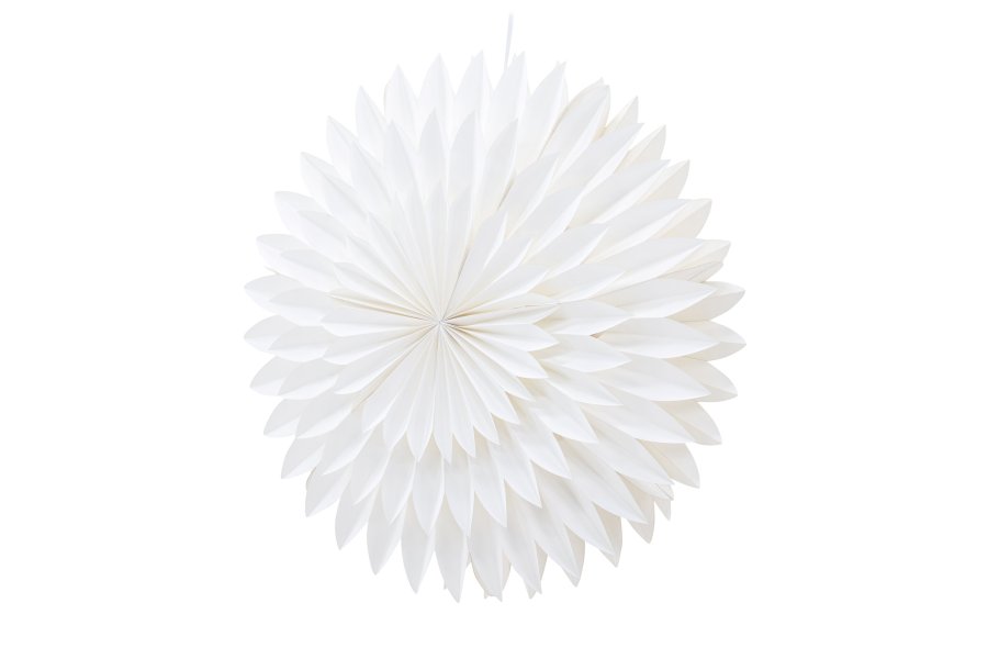 VENTURE DESIGN Storlien loftlampe - hvid papir (60cm)