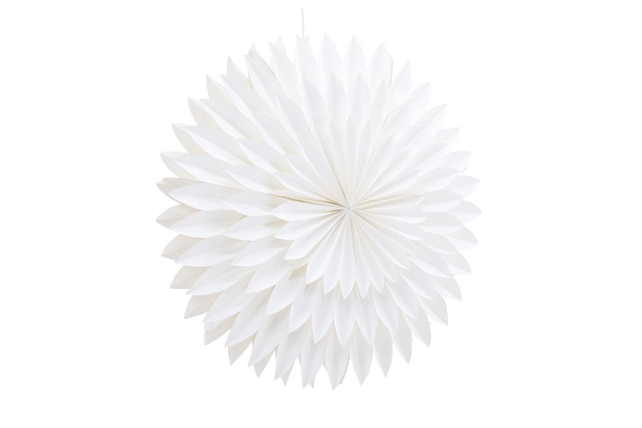 VENTURE DESIGN Storlien loftlampe - hvid papir (60cm)