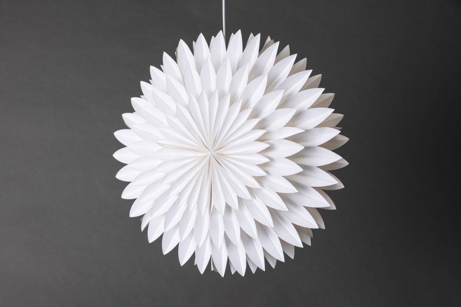 VENTURE DESIGN Storlien loftlampe - hvid papir (60cm)